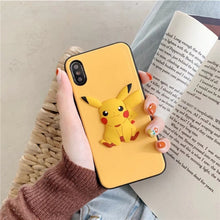 Lade das Bild in den Galerie-Viewer, Pokemon / Pikachu Handy Hüllen für iPhone 6, 6s, 7, 8, 8 Plus etc. kaufen
