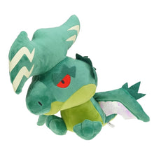 Lade das Bild in den Galerie-Viewer, Monster Hunter Green Khezu Drachen Plüsch Figur (ca. 30cm) kaufen
