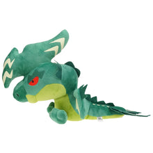 Lade das Bild in den Galerie-Viewer, Monster Hunter Green Khezu Drachen Plüsch Figur (ca. 30cm) kaufen
