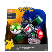 Lade das Bild in den Galerie-Viewer, Pokemon Spielzeug Poke Trainer Gürtel mit Pokeball und Figur kaufen
